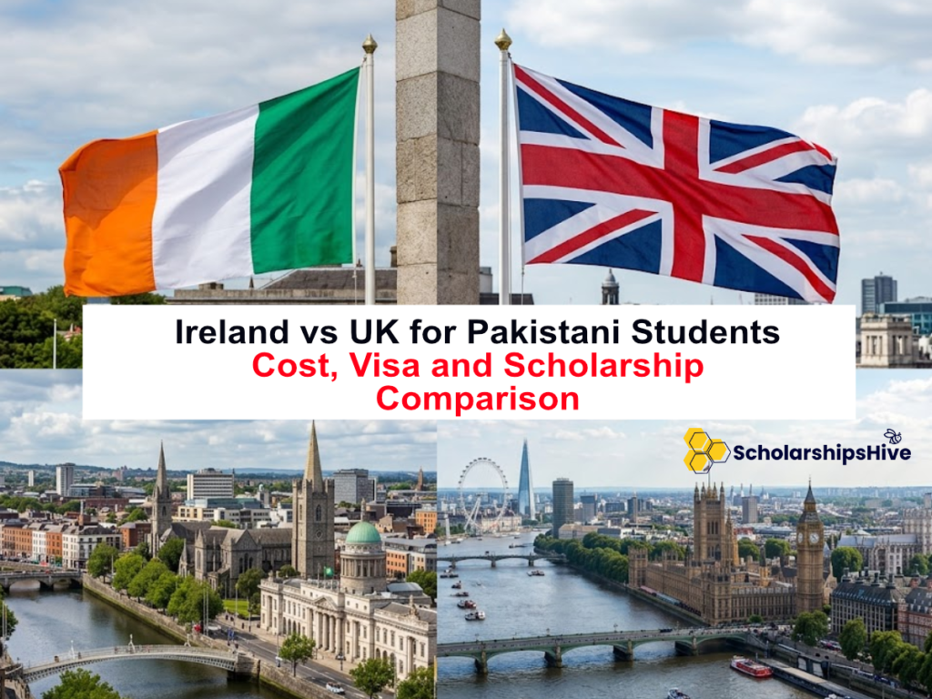 Ireland vs UK for Pakistani Students: Cost, Visa and Scholarship Comparison