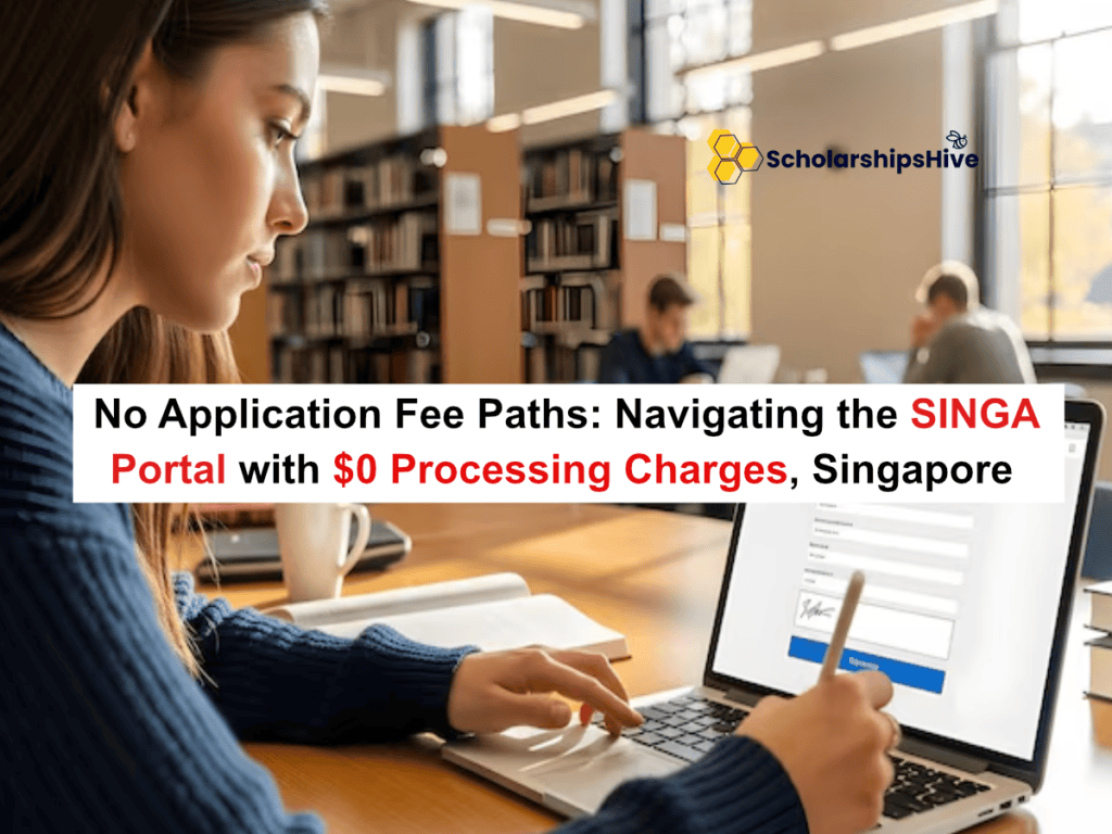 No Application Fee Paths: Navigating the SINGA Portal with $0 Processing Charges , Singapore | Fully Funded
