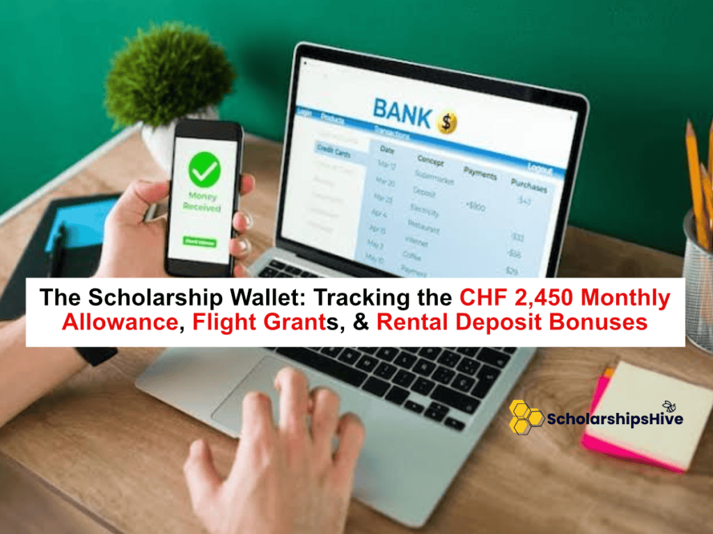 The Scholarship Wallet: Tracking the CHF 2,450 Monthly Allowance, Flight Grants, and Rental Deposit Bonuses, Switzerland