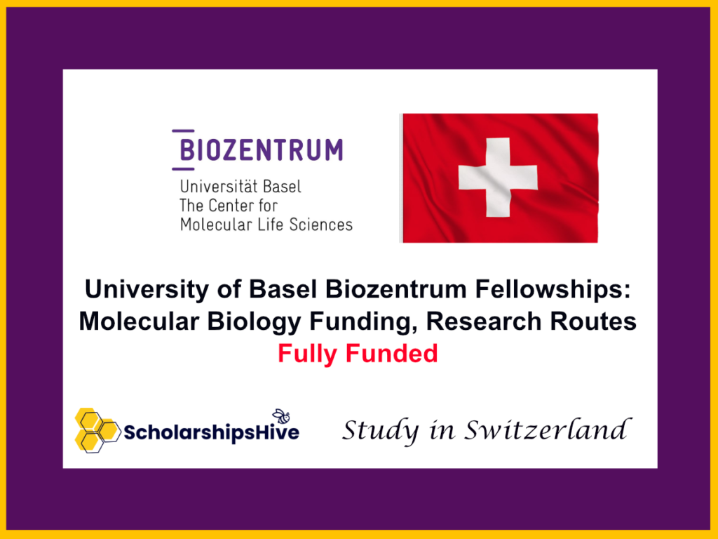 University of Basel Biozentrum Fellowships: Molecular Biology Funding, Rotational Research Routes, and High-CPC Targets in Switzerland | Fully Funded