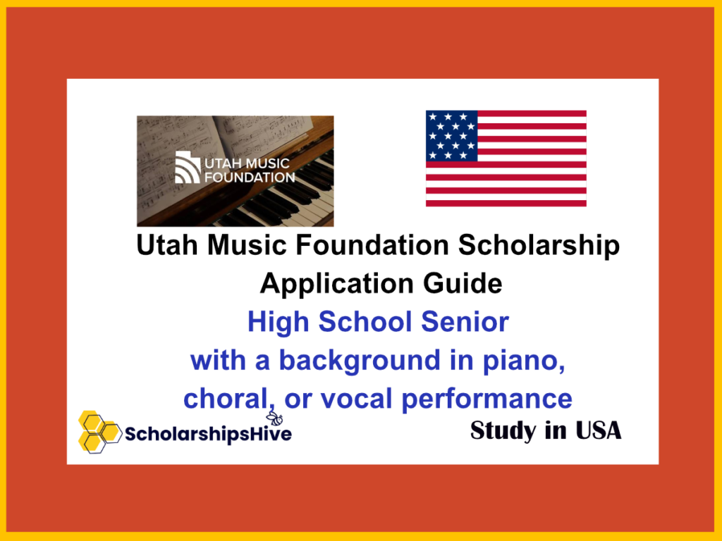 Utah Music Foundation Scholarship Application Guide
