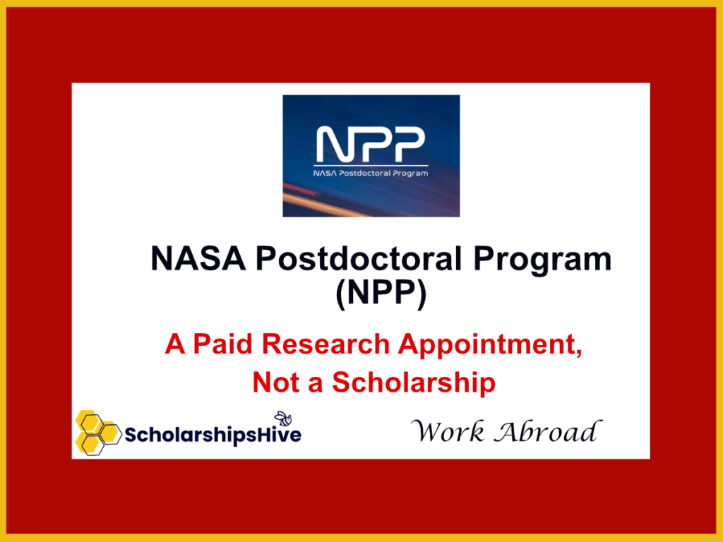 NASA Postdoctoral Program (NPP)
